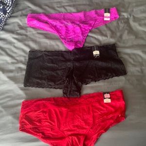 NWT Ambrielle thong, cheeky, and hipster